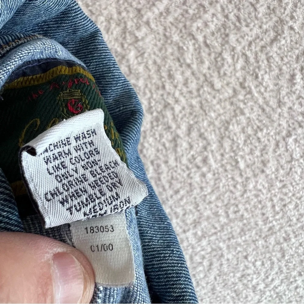 GAP Vintage 2000 Toddler The Perfect Fit‎ Classic Denim Jean Jacket Size 3T